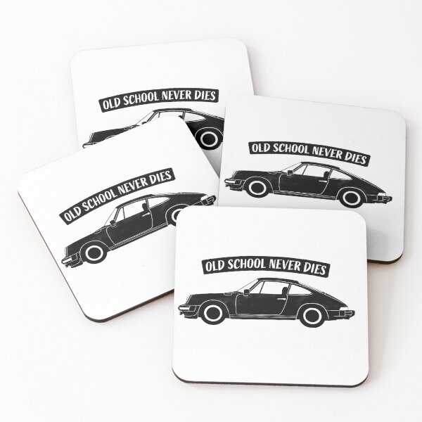 Item preview, Old School Never Dies - Classic Porsche 911 Vintage Sports Car Silhouette designed and sold by tomsze12.