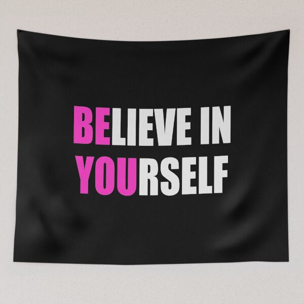 Item preview, Believe In Yourself Motivational Inspirational Quot designed and sold by moabeArtistic.