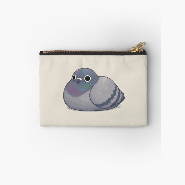 Item preview, Pigeon Loaf Sticker – Cute Round Chubby Pigeon designed and sold by SimplePoDesign.