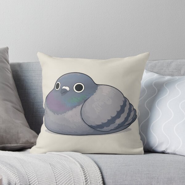 Item preview, Pigeon Loaf Sticker – Cute Round Chubby Pigeon designed and sold by SimplePoDesign.