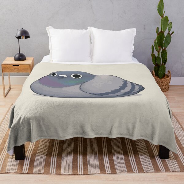 Item preview, Pigeon Loaf Sticker – Cute Round Chubby Pigeon designed and sold by SimplePoDesign.
