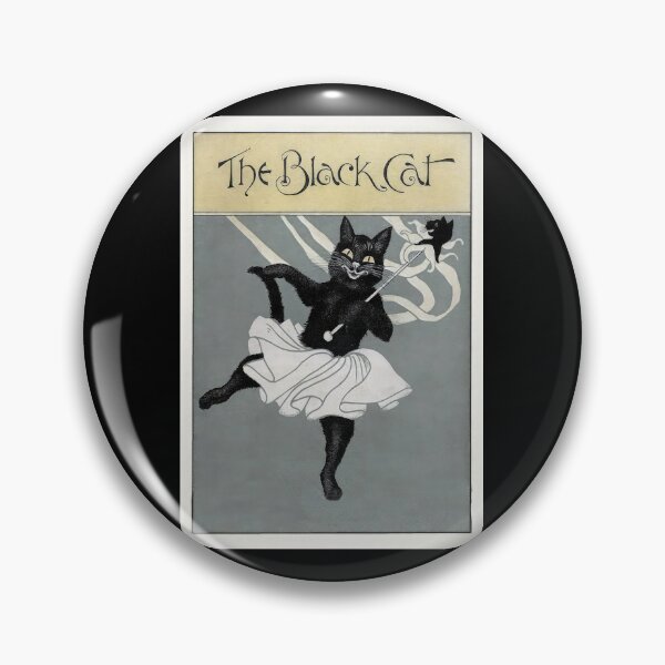 Item preview, The black cat dances for you designed and sold by stevepaint.