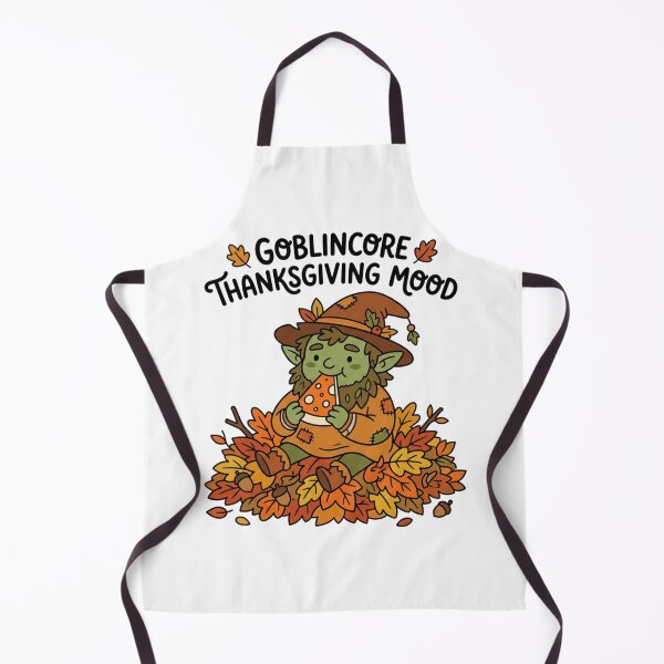 Item preview, Goblinkore Thanksgiving Mood Cute Autumn Goblin Eating Pie Funny Fall Holiday designed and sold by raedattia.