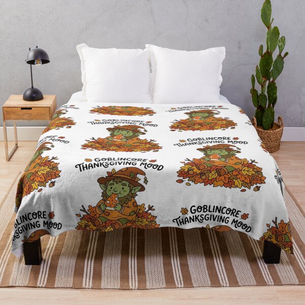 Item preview, Goblinkore Thanksgiving Mood Cute Autumn Goblin Eating Pie Funny Fall Holiday designed and sold by raedattia.