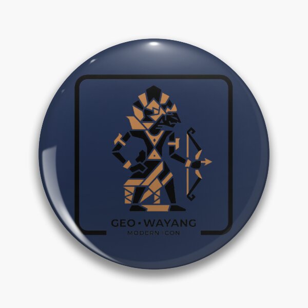Item preview, Geo Wayang Archer Modern Geometric Icon Art designed and sold by cannsuh.