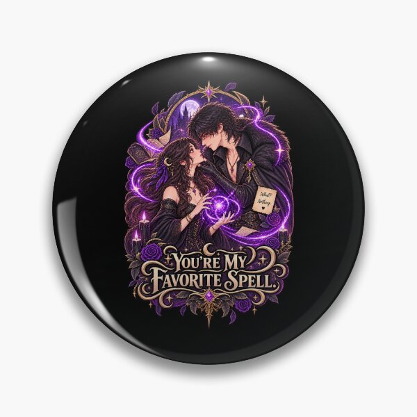 Item preview, You’re My Favorite Spell – Dark Romance Couple designed and sold by JPCuteDesign.