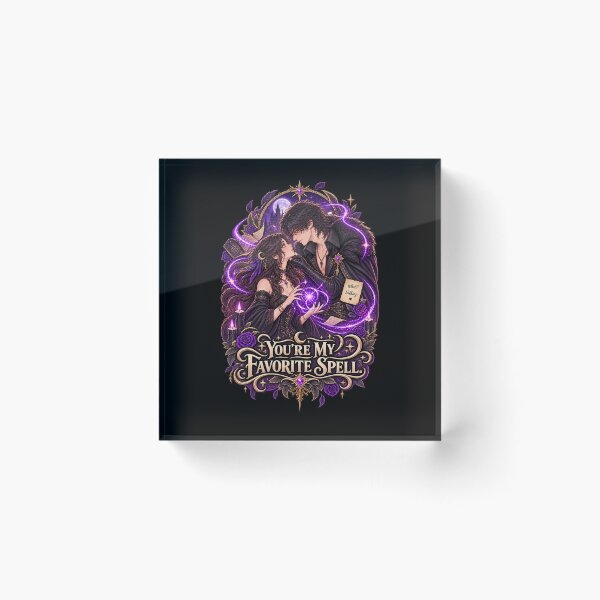 Item preview, You’re My Favorite Spell – Dark Romance Couple designed and sold by JPCuteDesign.