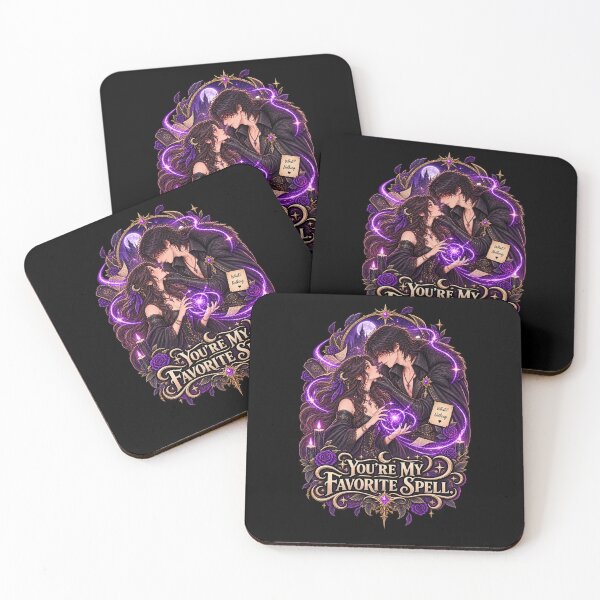Item preview, You’re My Favorite Spell – Dark Romance Couple designed and sold by JPCuteDesign.