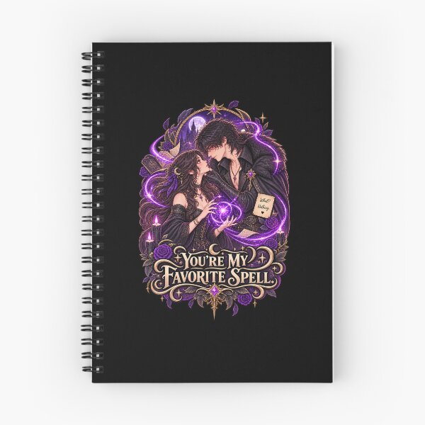 Item preview, You’re My Favorite Spell – Dark Romance Couple designed and sold by JPCuteDesign.