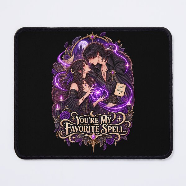 Item preview, You’re My Favorite Spell – Dark Romance Couple designed and sold by JPCuteDesign.
