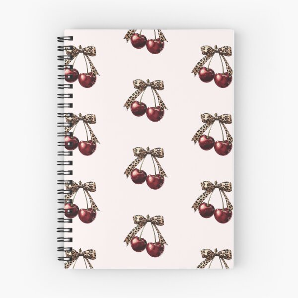 Item preview, Leopard print cherry sticker aesthetic | Lace and elegance designed and sold by Novannah.