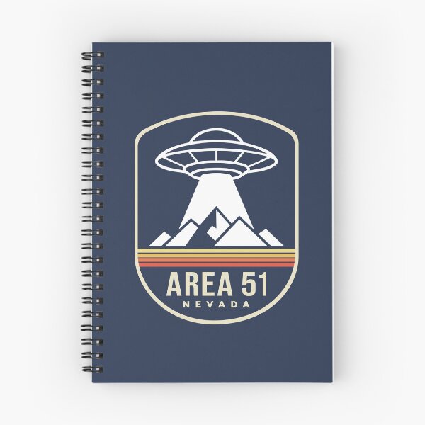 Item preview, Area 51 Nevada Vintage Retro UFO Badge designed and sold by VoglR.