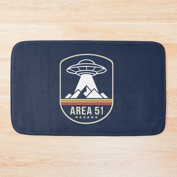 Item preview, Area 51 Nevada Vintage Retro UFO Badge designed and sold by VoglR.
