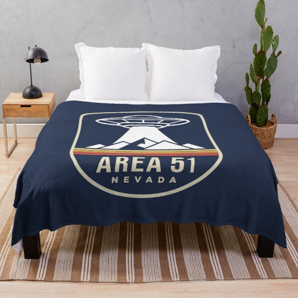 Item preview, Area 51 Nevada Vintage Retro UFO Badge designed and sold by VoglR.