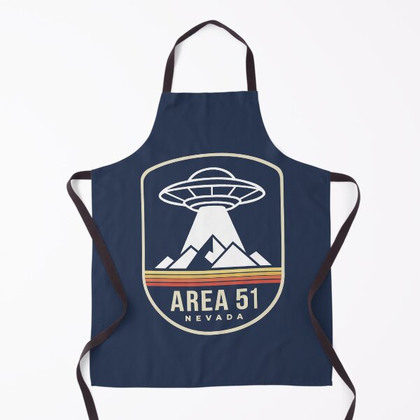 Item preview, Area 51 Nevada Vintage Retro UFO Badge designed and sold by VoglR.