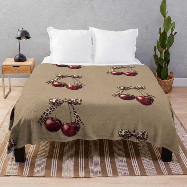 Item preview, Leopard print cherry sticker aesthetic | Lace and elegance designed and sold by Novannah.