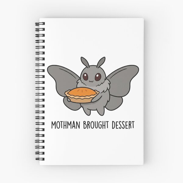 Item preview, Mothman Brought Dessert Cute Cryptid Pie Funny Thanksgiving Food Humor designed and sold by raedattia.