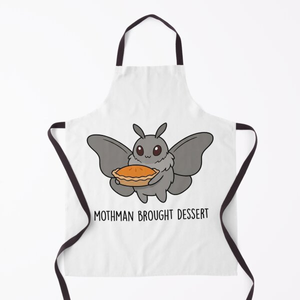 Item preview, Mothman Brought Dessert Cute Cryptid Pie Funny Thanksgiving Food Humor designed and sold by raedattia.