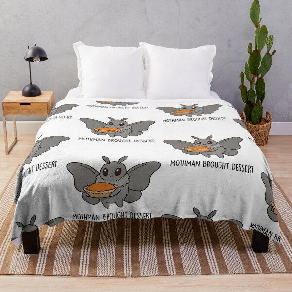 Item preview, Mothman Brought Dessert Cute Cryptid Pie Funny Thanksgiving Food Humor designed and sold by raedattia.