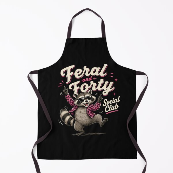 Item preview, Feral and Forty Social Club  designed and sold by TheEndDesign.