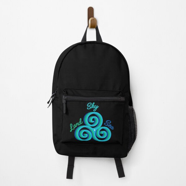 Item preview, Sky Land Sea Celtic Triskelion - Nature Spiral Design designed and sold by SunandShade.