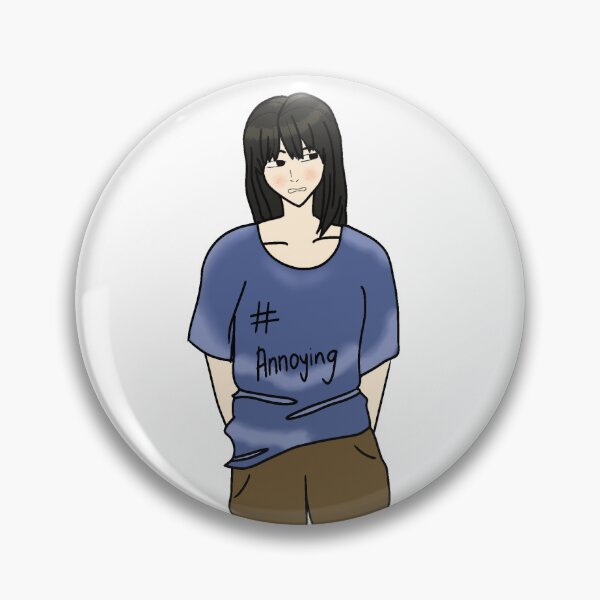 Item preview, Annoyed girl sticker designed and sold by NotsoCreativeArtistJazz.