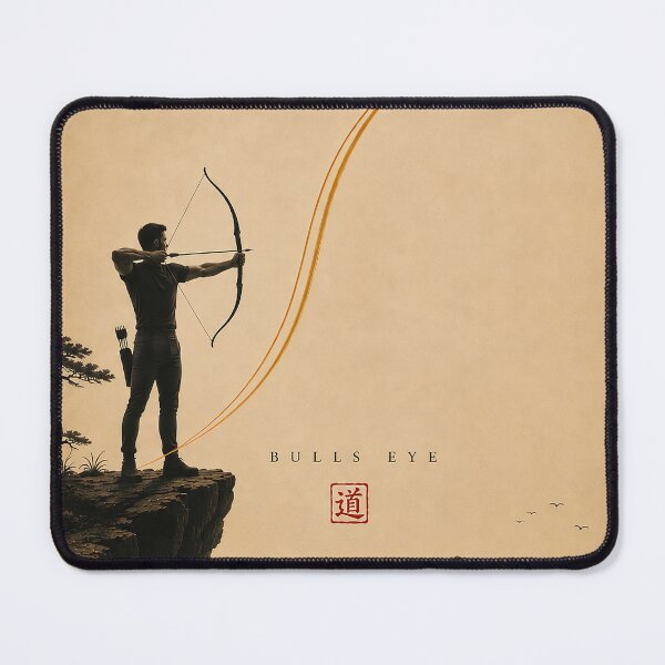 Item preview, Bullseye – Japanese Archery Focus Sports Art designed and sold by SacredLensV.
