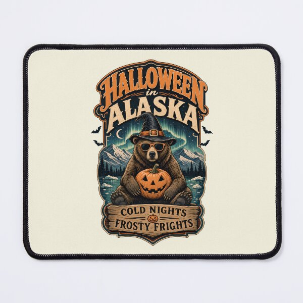 Item preview, Halloween in Alaska - Cold nights frosty frights designed and sold by ParadoxParadox.
