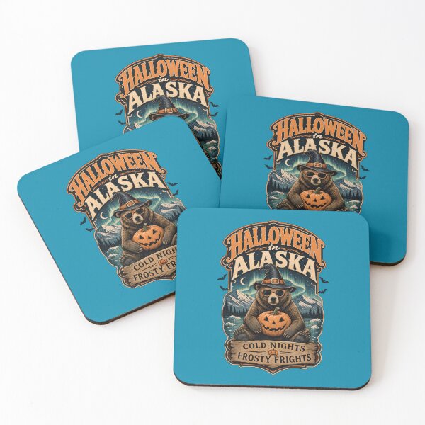 Item preview, Halloween in Alaska - Cold nights frosty frights designed and sold by ParadoxParadox.