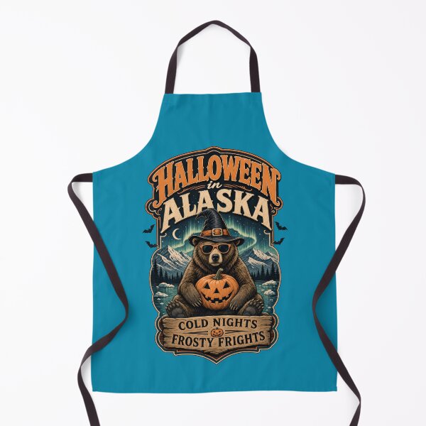 Item preview, Halloween in Alaska - Cold nights frosty frights designed and sold by ParadoxParadox.