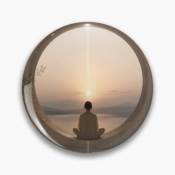 Item preview, The Sacred Lens – Zen Meditation Sacred Geometry Art designed and sold by SacredLensV.