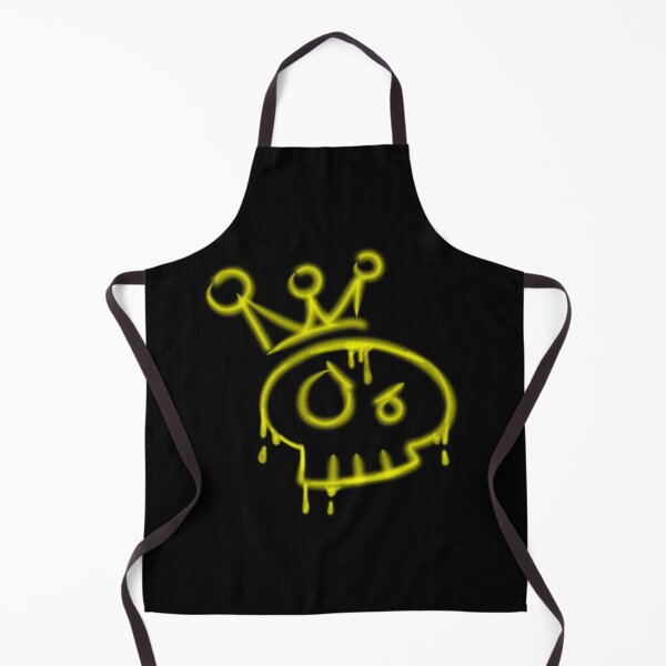 Item preview, Y2k graffiti skull with crown designed and sold by YaroshMaria.