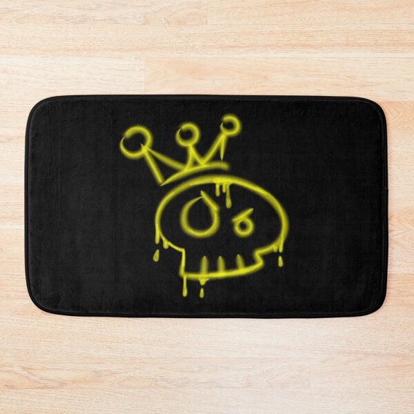 Item preview, Y2k graffiti skull with crown  designed and sold by YaroshMaria.