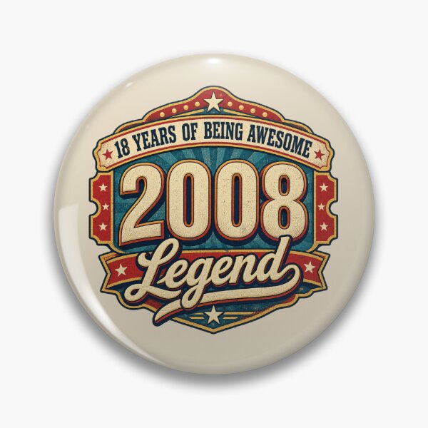Item preview, 2008 18th Birthday Legend for Teen designed and sold by POD DYNASTY | Original Print On Demand T-Shirt Graphics.