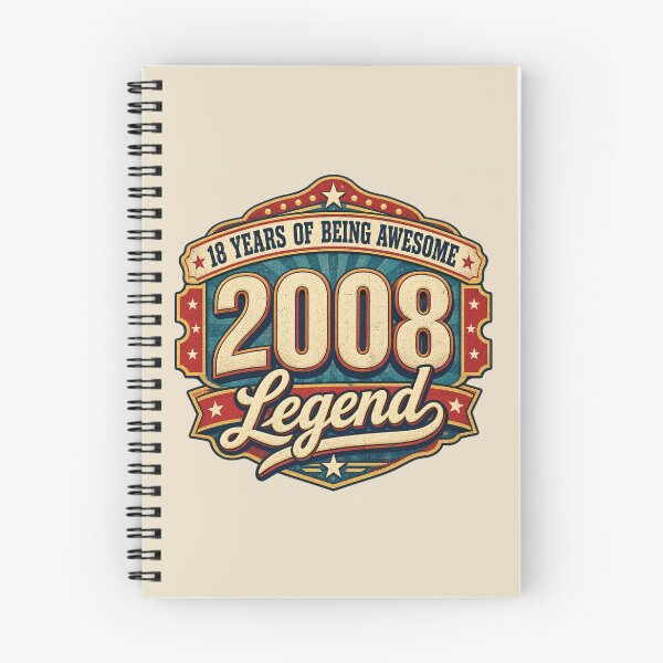 Item preview, 2008 18th Birthday Legend for Teen designed and sold by POD DYNASTY | Original Print On Demand T-Shirt Graphics.