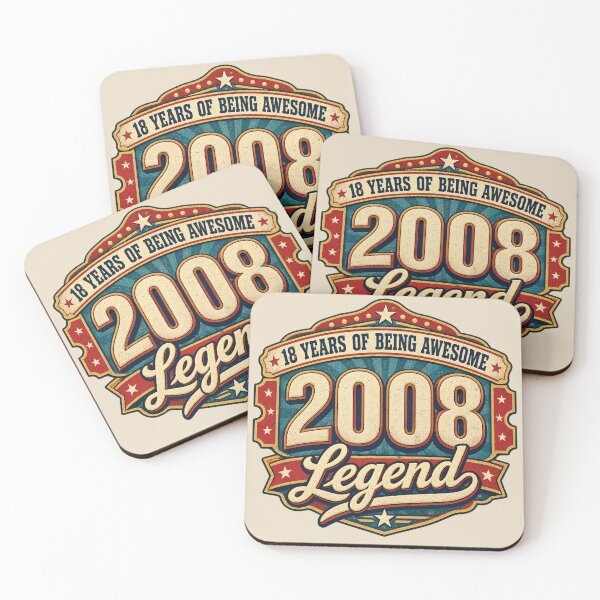 Item preview, 2008 18th Birthday Legend for Teen designed and sold by POD DYNASTY | Original Print On Demand T-Shirt Graphics.