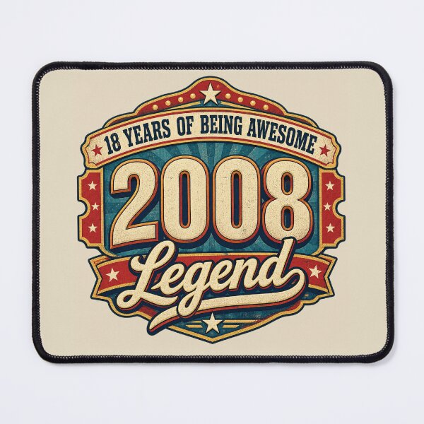Item preview, 2008 18th Birthday Legend for Teen designed and sold by POD DYNASTY | Original Print On Demand T-Shirt Graphics.