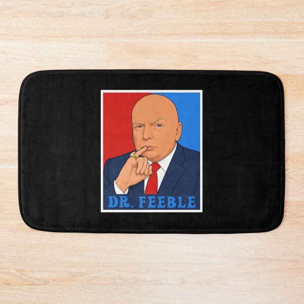 Item preview, Dr Feeble Funny Political Satire Caricature designed and sold by EthosWear.