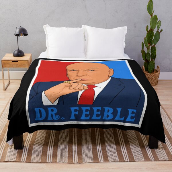 Item preview, Dr Feeble Funny Political Satire Caricature designed and sold by EthosWear.