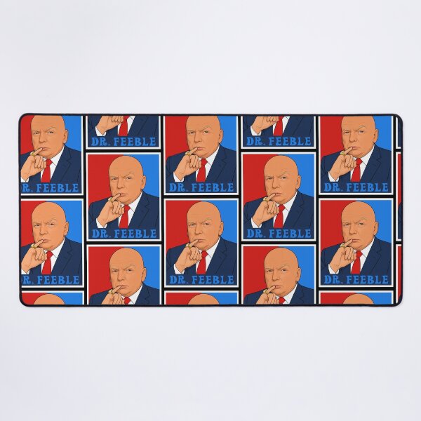 Item preview, Dr Feeble Funny Political Satire Caricature designed and sold by EthosWear.
