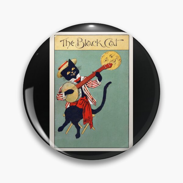 Item preview,  The black cat plays music for you designed and sold by stevepaint.
