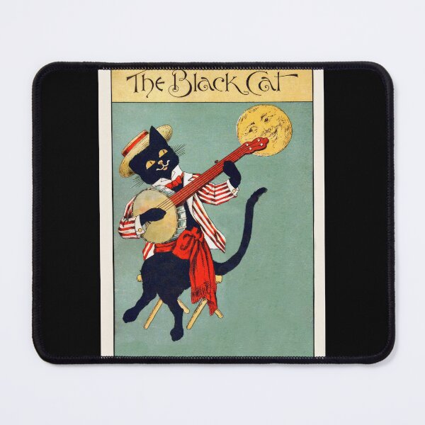Item preview, The black cat plays music for you designed and sold by stevepaint.