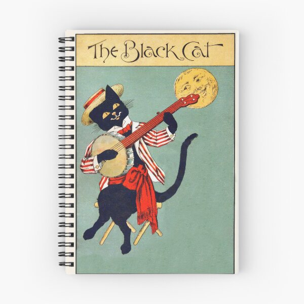 Item preview,  The black cat plays music for you designed and sold by stevepaint.