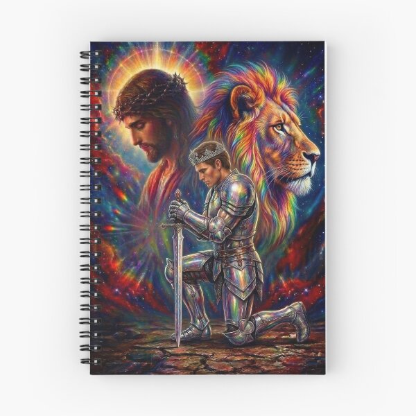 Item preview, Armor of God: Praying in The Spirit (Brunette Warrior Man) designed and sold by Tracie J.