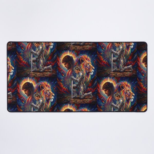Item preview, Armor of God: Praying in The Spirit (Brunette Warrior Man) designed and sold by Tracie J.