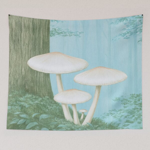 Item preview, Mushrooms in the Mist designed and sold by riquishop.