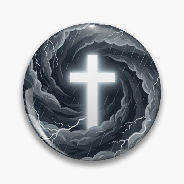 Item preview, Bright Cross in the Midst of the Storm designed and sold by MantoSagrado.