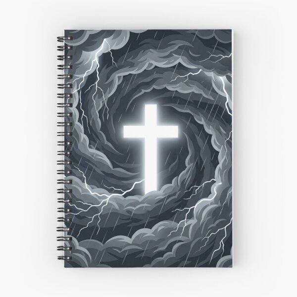 Item preview, Bright Cross in the Midst of the Storm designed and sold by MantoSagrado.