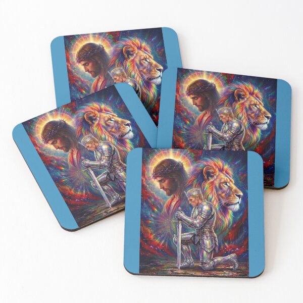 Item preview, Armor of God: Praying in The Spirit (Blonde Warrior Man) designed and sold by Tracie J.