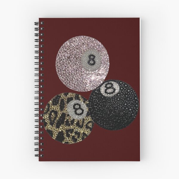 Item preview, Aesthetic bedazzled 8 pool ball sticker designed and sold by Novannah.